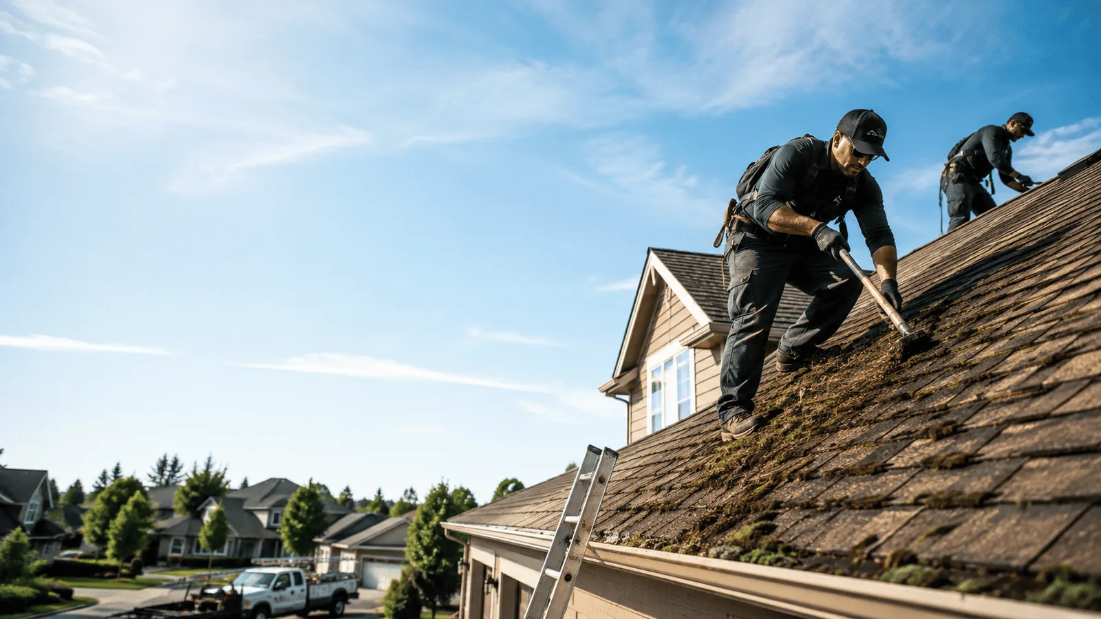 Roof Moss Removal in Yukon, PA near me